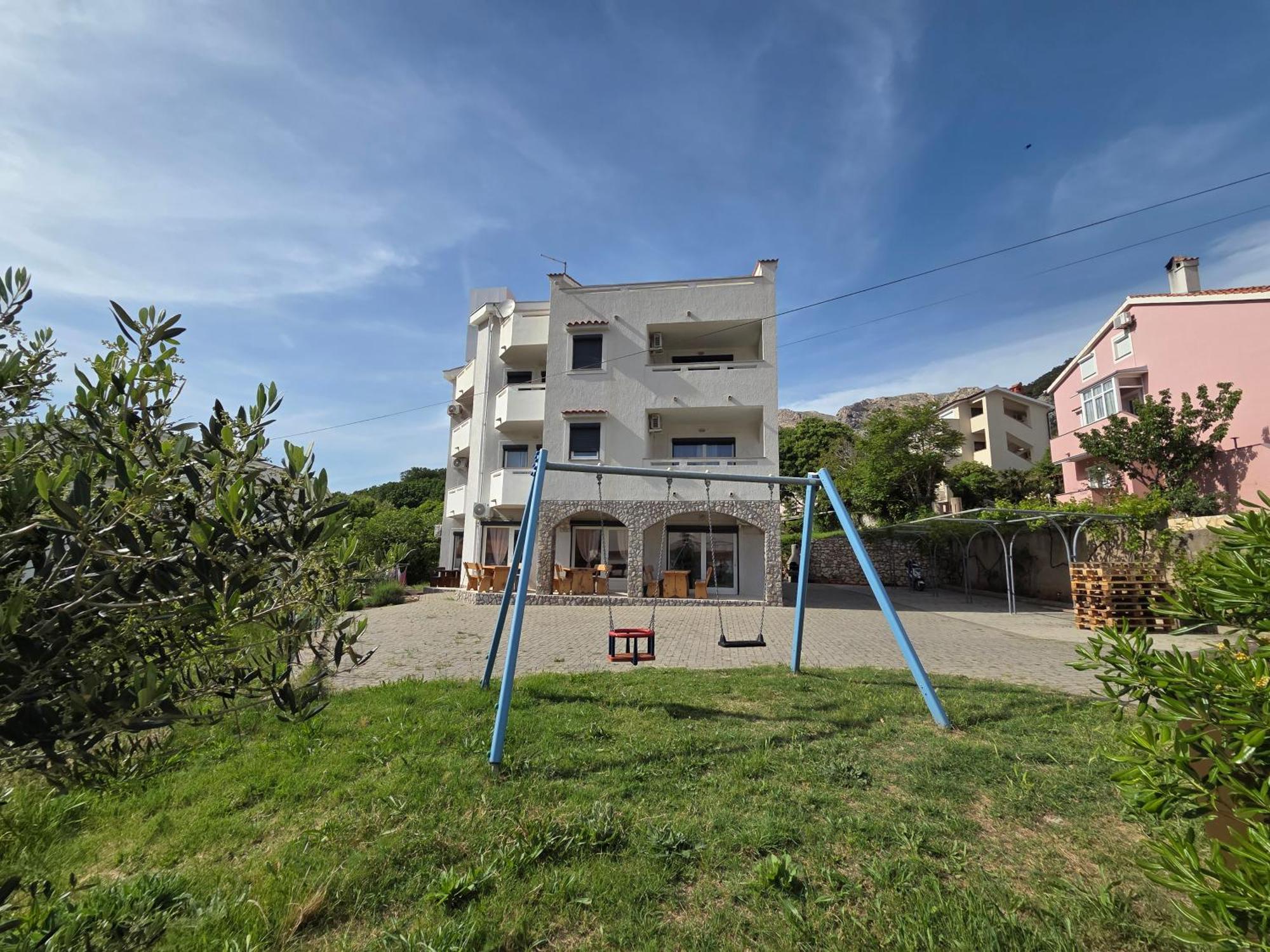 Apartments Leticia Baška Buitenkant foto